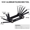 RUJOI Bike Repair Kit Bag Tool Kit 10 in 1