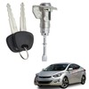 XQSMWF Front Driver Side Door Cylinder Lock with 2 Keys,