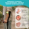 Forearm Pad and Grip Covers for Crutches with Open Cuff,