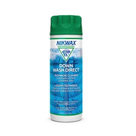 Nikwax Nikwax Down, Down Wash.Direct, 300ml, Specialty Cleaner for Down Jackets, Outerwear, Vests, Sleeping Bags, Quilts, and Bedding, Restores Loft, Warmth, Insulation, and Water Repellency