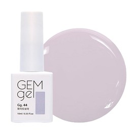 iBit Nail Art Gem Gel Color Gel Nail, 44 White Purple, 10ml, 1 Piece / 아이빛 네일아트 젬젤 컬러 젤네일, 44화이트보라, 10ml, 1개