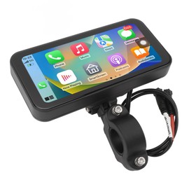 Pantalla Táctil Inalámbrica para Motocicleta de 6,25 Pulgadas para Carplay para Auto Resistente Al Agua de Navegación GPS Portátil para Motocicleta Auto Motorcycle
