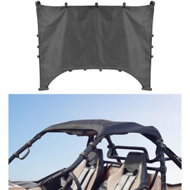 Goldfire Soft Top for Can Am X3 Soft Roof Top for Sunshade Compatible with UTV All 2 Doors Models Can-Am Maverick X3 2-Seater UTV Roof Accessories 2017-2024 All Models (Black Piping)