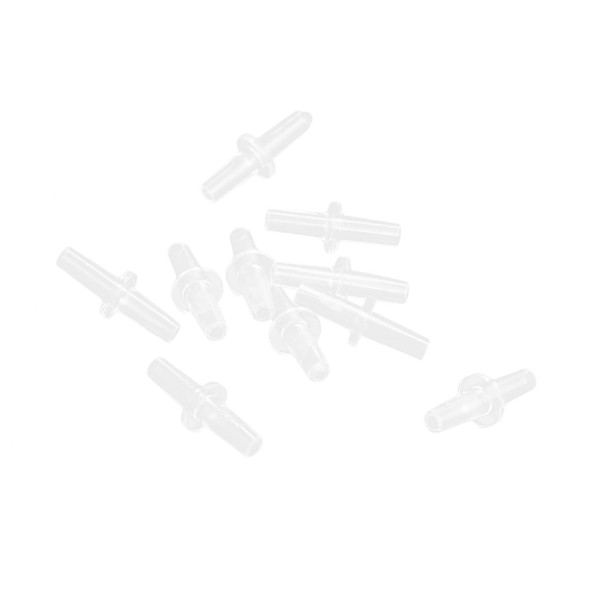 TUCKBOLD Universal Aquarium Straight Air Line Connector 4mm Tubing 10pc