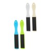 Beavorty 4pcs Double-sided Foot File Dead Skin Remover Pedi Foot