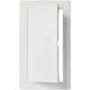 4" x 8" White Plastic Access Panel. Service Shaft Door