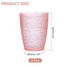 sourcing map 10oz Acrylic Drinking Glasses, 4Pcs Plastic Reusable Tumblers