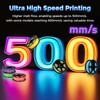 FLASHFORGE Rapid PLA Filament 1.75mm Luminous Blue, 500mm/s High Speed