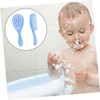 ORFOFE 3 Sets Baby Hair Washing Brush Kit Infant Comb