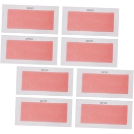 Tiras de Cera Depilatorias de Papel Rosa, 8 Hojas para Pecho y Axila Bandas de Cera Depilatorias, Depilación Rápida y Eficaz, para Uso Corporal y Facial