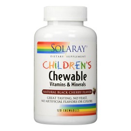 Solaray Multivitaminas Masticables Niños 120 Tabletas