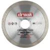 DRAAK Ceramic 115 mm Diamond Cutting Disc Wet & Dry