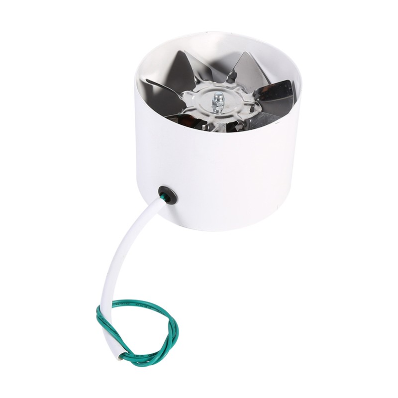 Inline Duct Fan Exhaust Ventilation Home Indoor Air Vent Cooling