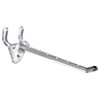 Azar Displays 800074-CLR 4" Clr Glass-Filled Nylon Hook: 0.287" Dia