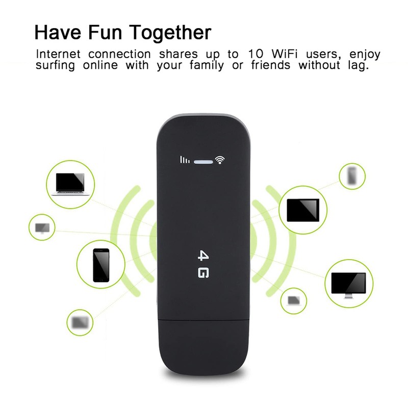 Wifi portátil, 4G Mobile USB WLAN Router LTE Surfstick adaptador