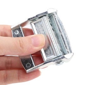 Natudeco Cam Buckle Car Cargoes Strap Buckle Heavy Duty Tension Rope Fixed Ratchet Buckle Tiedown Strap Buckle Rope Tighting Device Outdoor Camping Accessories (50 mm)