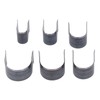 6 Pcs Leather Die Cutter Tool Round Arrow Tail Shape