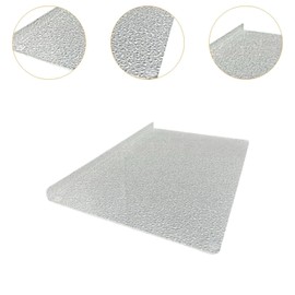 ＫＬＫＣＭＳ Acrylic Cutting Board Clear Chopping Board 40 x 30 cm Nonslip Mat Textured Countertop Protector for Kitchen Counter Fruits