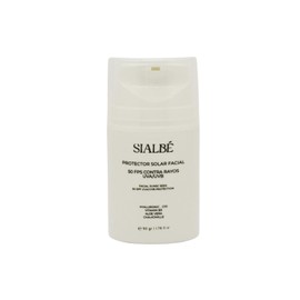 Protector Solar Facial FPS 50 con Niacinamida 4% y Ácido Hialurónico – Crema Hidratante y Calmante con Manzanilla, Alta Protección UVA/UVB, Tono Uniforme y Piel Suave – 100 ml