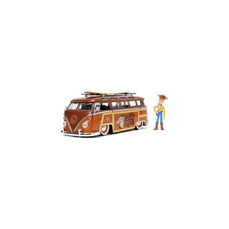 Jada Toys Woody Van with Figure, 1:24, Multi-Colour
