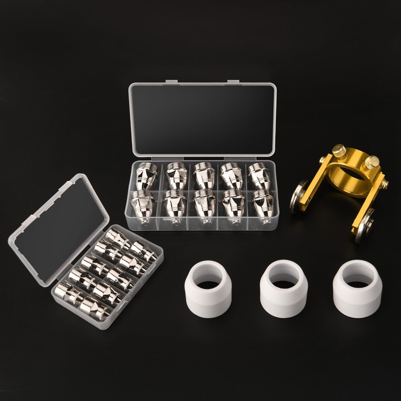 bestarc P-80 Plasma Cutter Torch Consumables, 24Pcs 1.5mm Cutting Torch