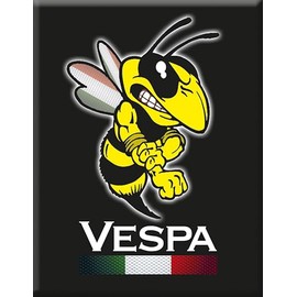 Cascade Emblem Compatible with Vespa and Piaggio 3D Sticker Gel GT GTS GTV LX LXV S 946 Scooter Logo VE-0224