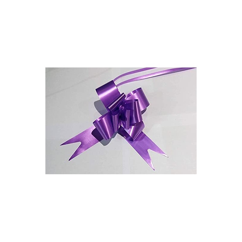 SHATCHI Large 50mm/5cm Ribbon Pull Bows for Party Wall, Gift