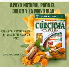 Curcuma Compuesta 1 Frasco (nueva Presentacion) Original                                                                                              