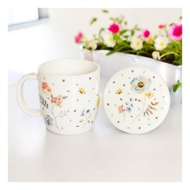 [Websell] Hangeul Bowl Mieum Lid Mug / Pretty Mug / Office Cup / Insulated Tumbler / [웹셀] 한글그릇 미음 뚜껑 머그컵 / 예쁜머그 / 사무실컵 / 보온 텀블러
