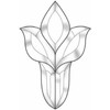 Stained Glass Supplies Clear Glass Bevel Cluster EC551