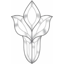 Stained Glass Supplies Clear Glass Bevel Cluster EC551