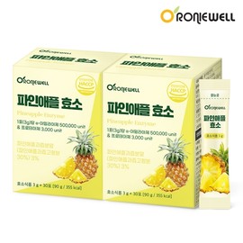 Ronniwell Pineapple Enzyme 3g 30 Sachets / 로니웰 파인애플 효소 3g x 30포