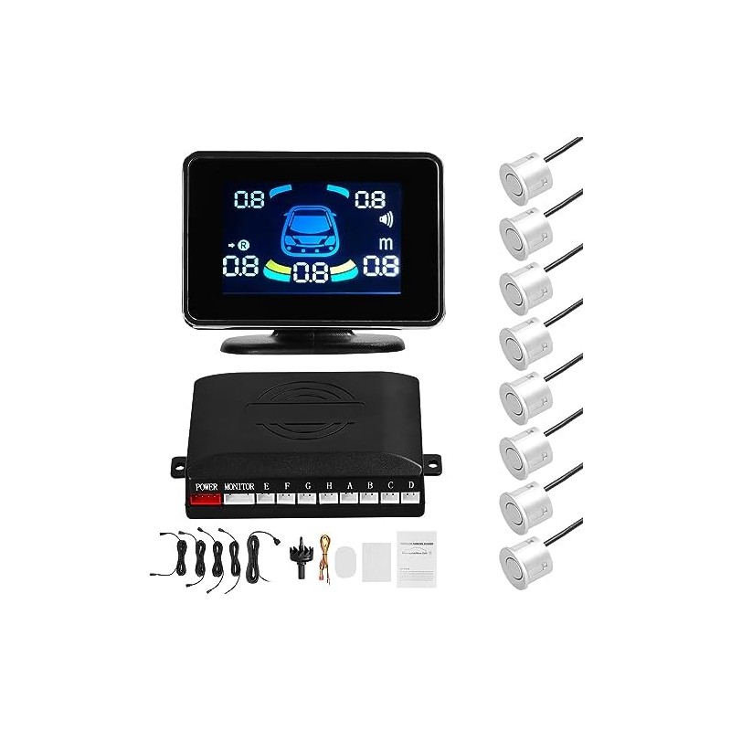 Shkalacar - Sistema de radar de sensor de estacionamiento de