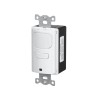 Hubbell LHIRS1-24V-WH, Lighthawk PIR Sensor 1-Circuit Wall Switch-NEW-