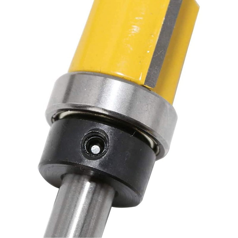 Bestgle 4pcs 8mm Shank Flush Trim Pattern Template Router Bit