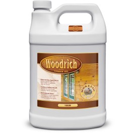 Woodrich Timber Oil Deep Penetrating Stain for Wood Decks, Fences, Siding, and Log Cabins - 1 Gallon, Warm Honey Gold (Covers 150 sq. ft.)