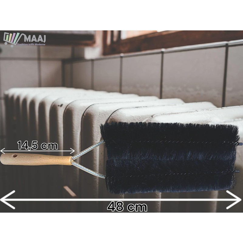 MAAJ Double Radiator Brush 48 cm Goat Hair Very Soft