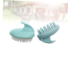MERRYHAPY Hair Scalp Massage Brush 2pcs Set for Hair Washing Scalp Massagers Shampoo Brush Scalp