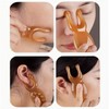 SHIDXIB 3Pcs Gua Sha Facial Massage Set Power-Free Handheld Skin