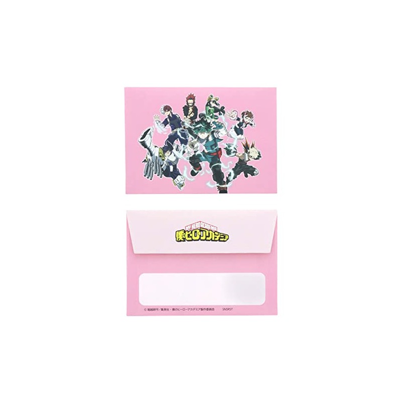 Sunstar Stationery S8905100 My Hero Academia Letter Set, Die Cut