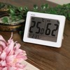 MAG TH-109WH-Z Thermometer/Hygrometer, Digital, White, Sky with Clock