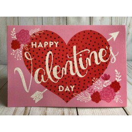 Unbranded Happy Valentines Day Card Because You Are Worth Celebrating Quick Free Shipping