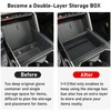 TTCR-II Compatible with 2022-2025 Toyota Tundra Console Organizer Tray, for