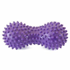 Pedimend Peanut Shape Massage Ball Roller | Best for Plantar Fasciitis Treatment | Deep Tissue Physical Therapy for Foot & Back | Porcupine & Lacrosse Stress Ball