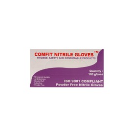 Saville NG201FL Large Nitrile Powder Free Gloves
