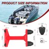 240110 4-Stroke Motor Trailering Support, Outboard Transom Saver，Outboard Motor Trailer