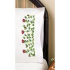 Tobin Stamped Pillowcase Pair Cross Stitch Kit for Embroidery, 20