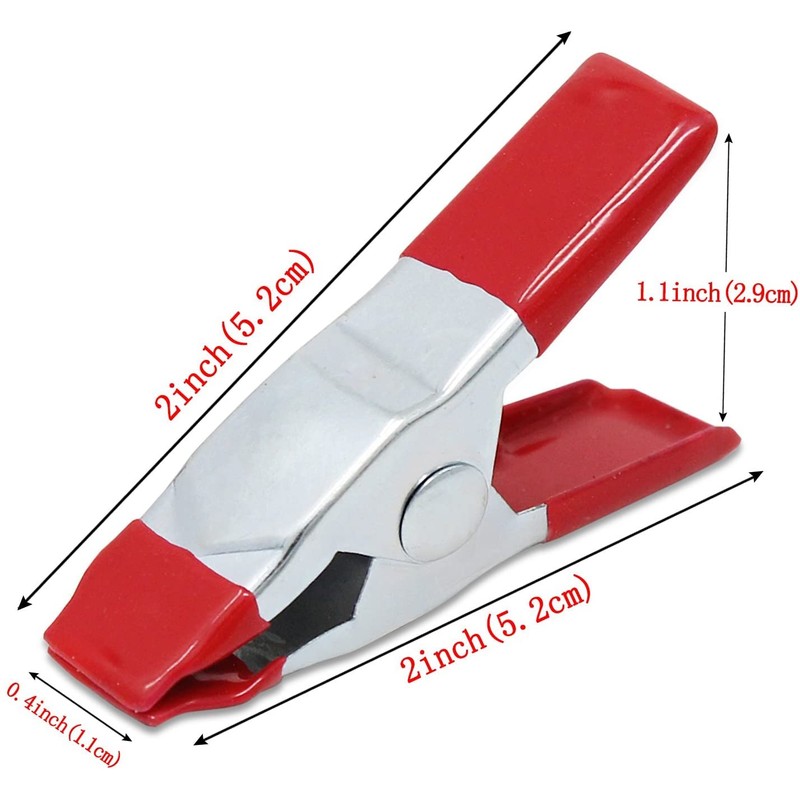 OCW 2 inch Metal Clamps, Set of 6