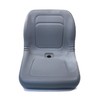 Country Clipper Replacement Gray Tractor Seat for Milsco XB-180