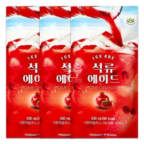 Pomegranate Ade 230ml x 3 / 석류 에이드 230ml 3개